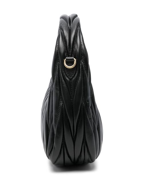 Wander hobo bag in quilted nappa MIU MIU | 5BC125V-OOYAN88F0002